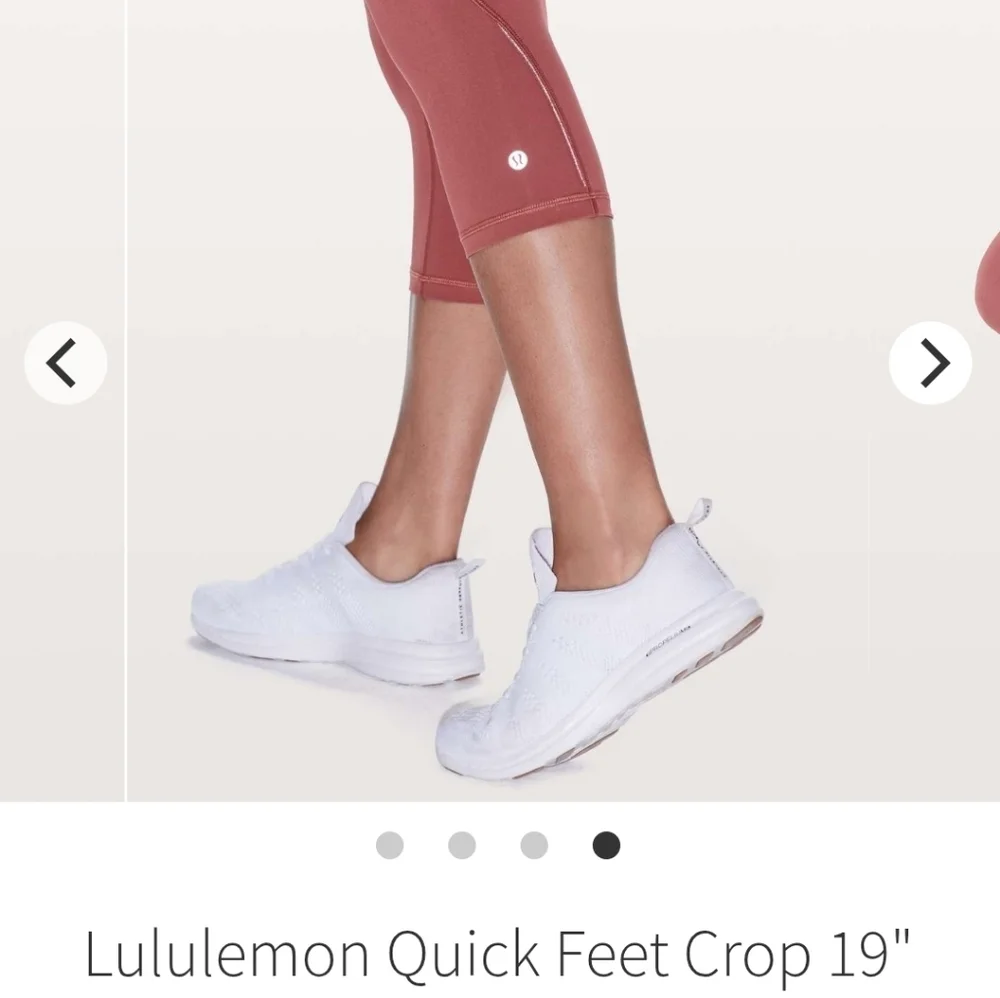 Lululemon Quick Feet Crop 19